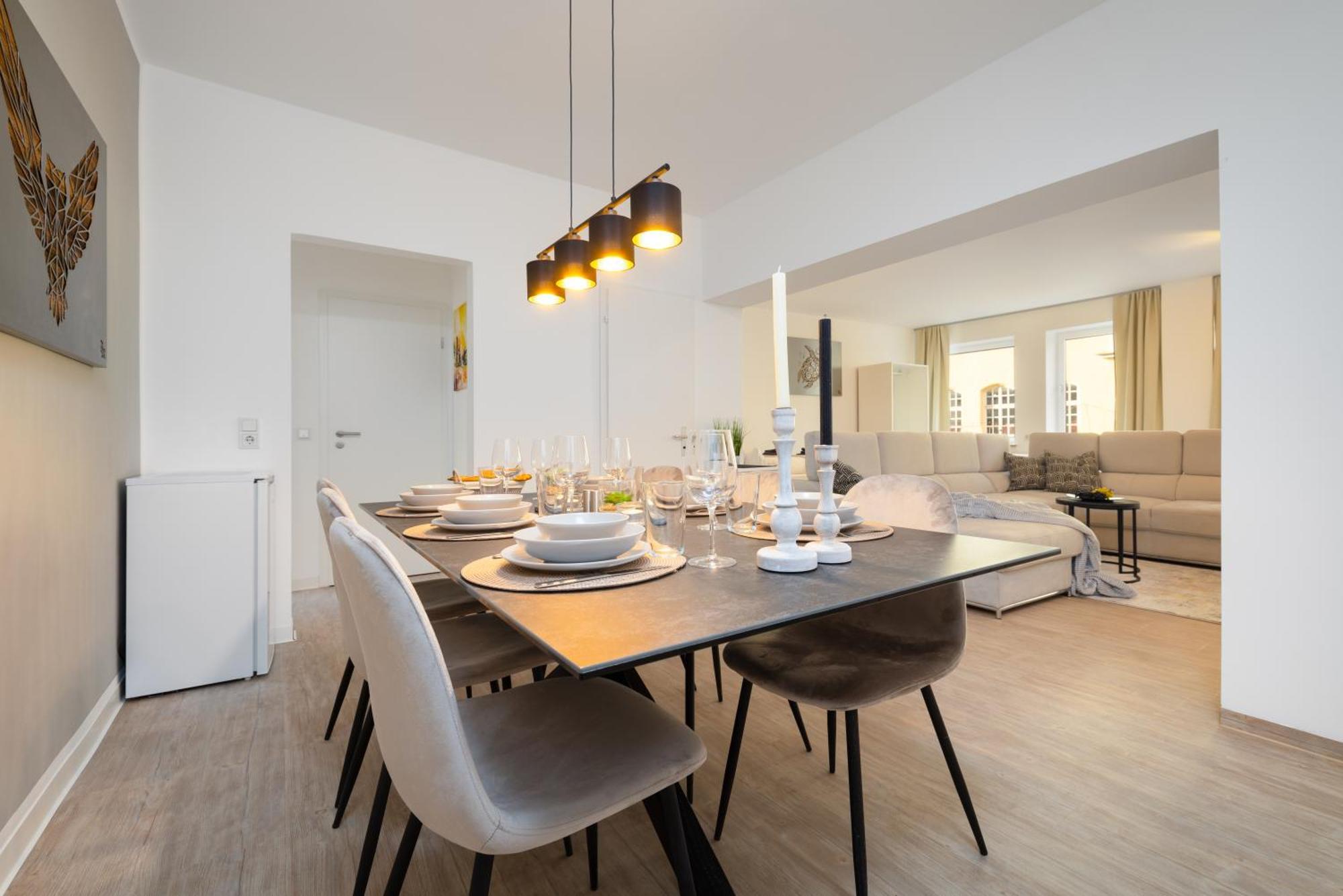 Primero City-Loftdomizil Innenstadt 84Qm Mit Grosser Gemeinschaftsterrasse เอาก์สเบิร์ก ภายนอก รูปภาพ