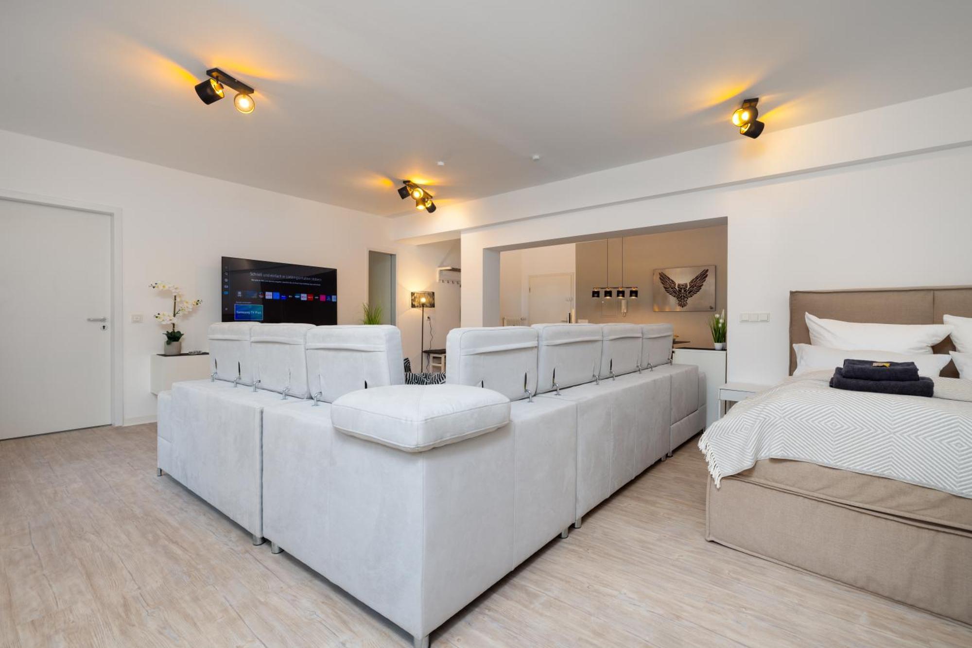 Primero City-Loftdomizil Innenstadt 84Qm Mit Grosser Gemeinschaftsterrasse เอาก์สเบิร์ก ภายนอก รูปภาพ